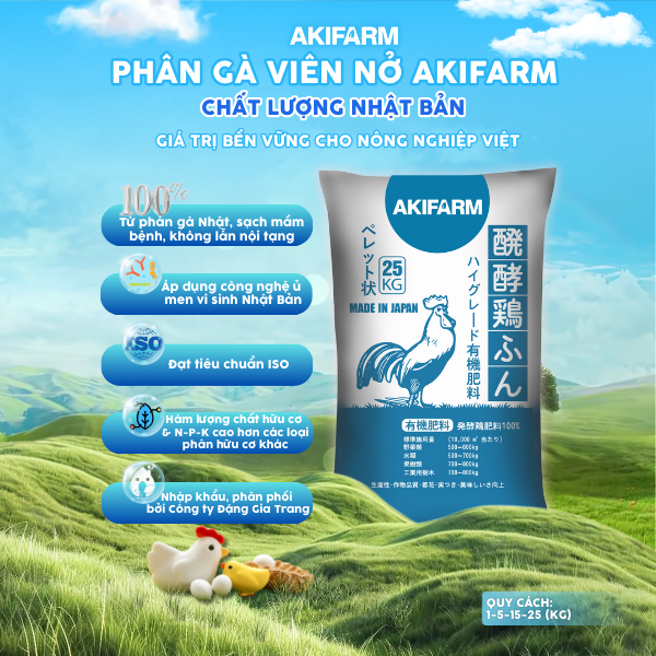 Phân gà viên nở AKIFARM - Ảnh 3