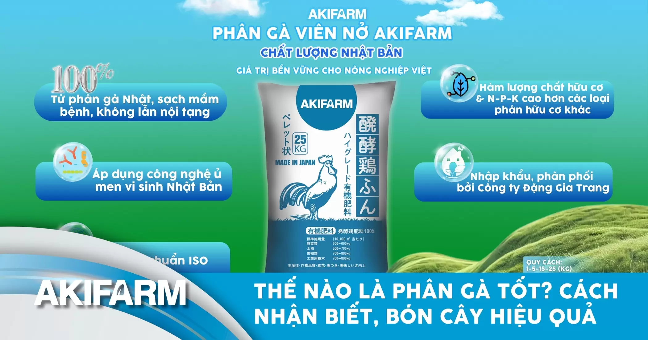Thế nào là phân gà tốt? Cách nhận biết, bón cây an toàn và hiệu quả