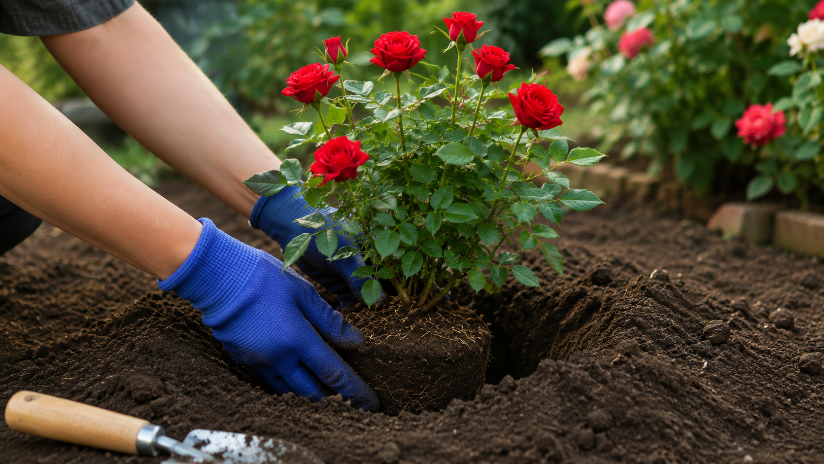 Cách trồng hoa hồng bụi đúng kỹ thuật tại nhà